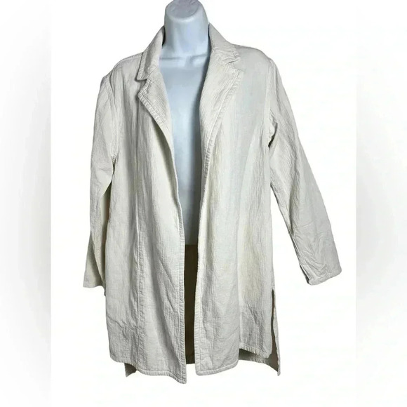 Coats by James Perse open front Long  Size Small MSRP $595 EUC - Picture 5 of 15